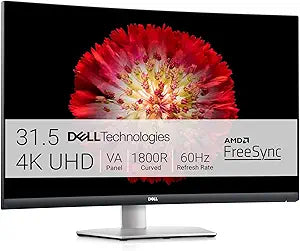 DELL S3221QS - 32" 4K (3840 x 2160), 60Hz, 4ms, 1 x Display Port, 1 x HDMI, 2 x USB, Speakers - 3 YEARS WARRANTY