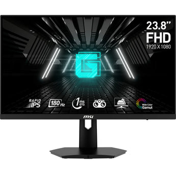 MSI G244F E2 - 23.8" RAPID IPS FHD (1920 x 1080), 180Hz, 1ms, 1 x Display, 2 x HDMI - 1 YEAR WARRANTY