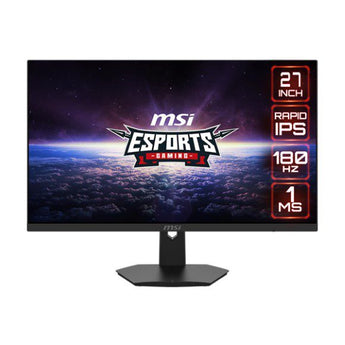 MSI G274F - 27" RAPID IPS FHD (1920 x 1080), 180Hz, 1ms, 1 x Diplay, 2 x HDMI - 1 YEAR WARRANTY